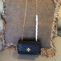 TORY BURCH KIRA CHEVRON  CROSSBODY BAG