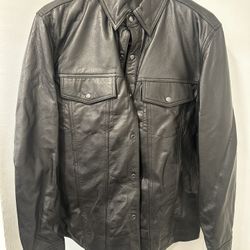 Leather Motorcycle Jacket