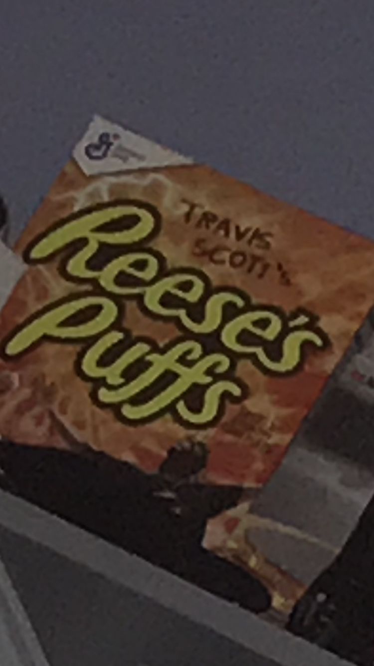 Travis Scott cereal new not opened