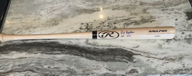 Pat Hughes Signed Rawlings Bat