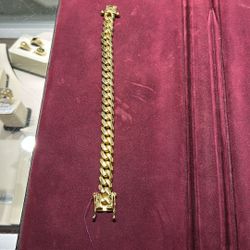 10k Cuban Bracelet