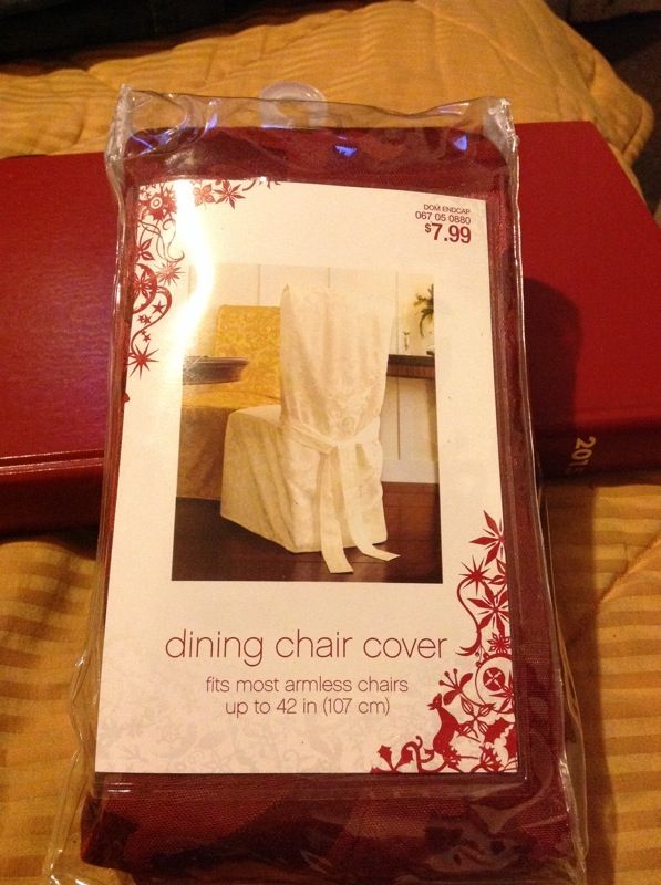 Dining chair cover