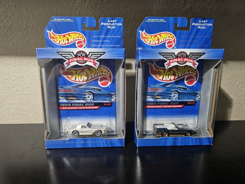 Hot Wheels Final Run Cars