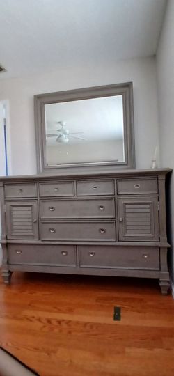 furniture and mirror