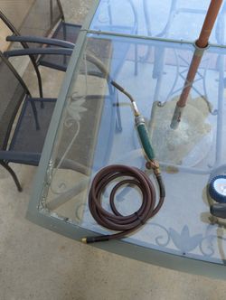 Turner-Weldit burner torch with hose. 