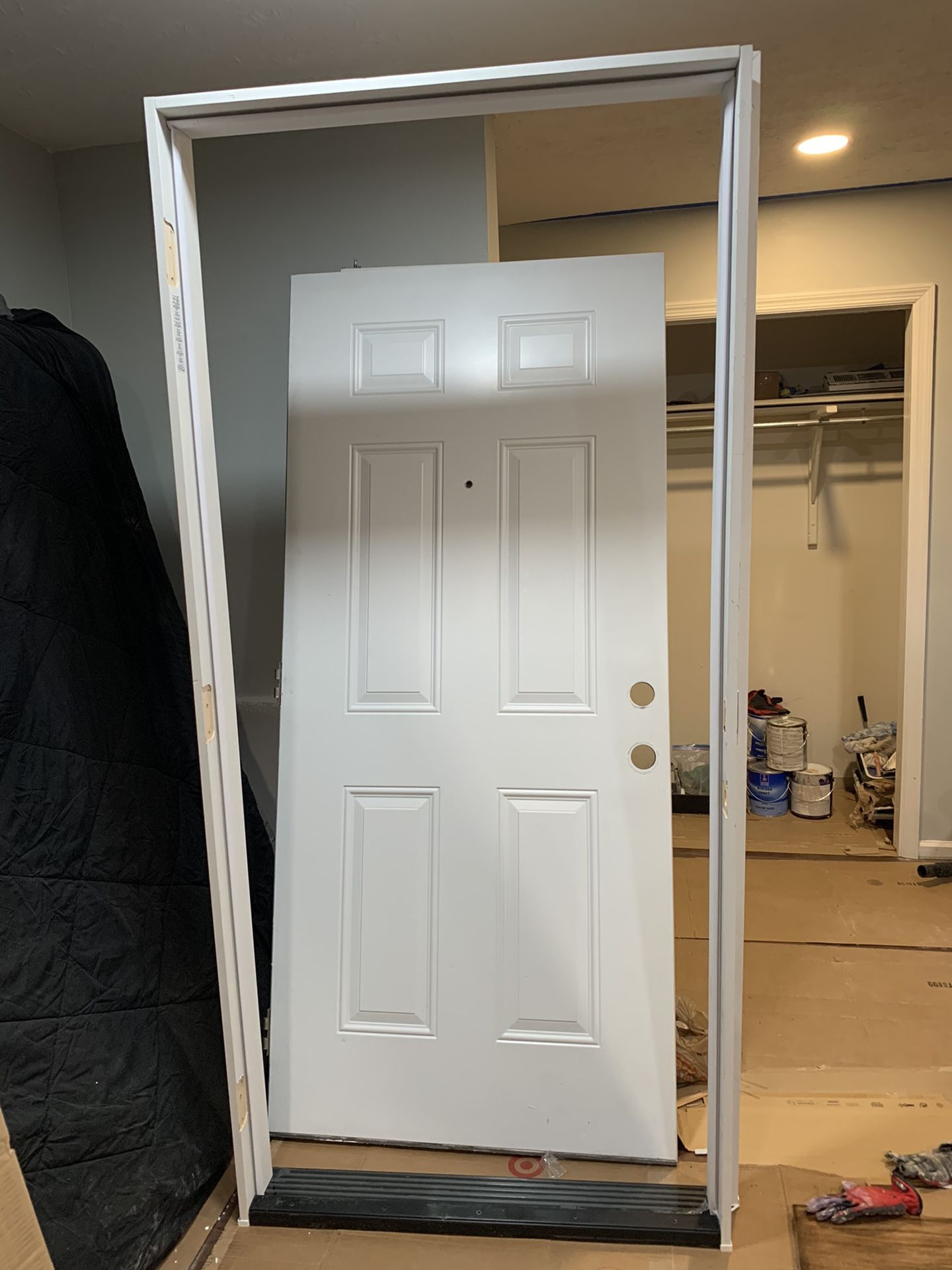 Front Door plus it’s brand new door Fram