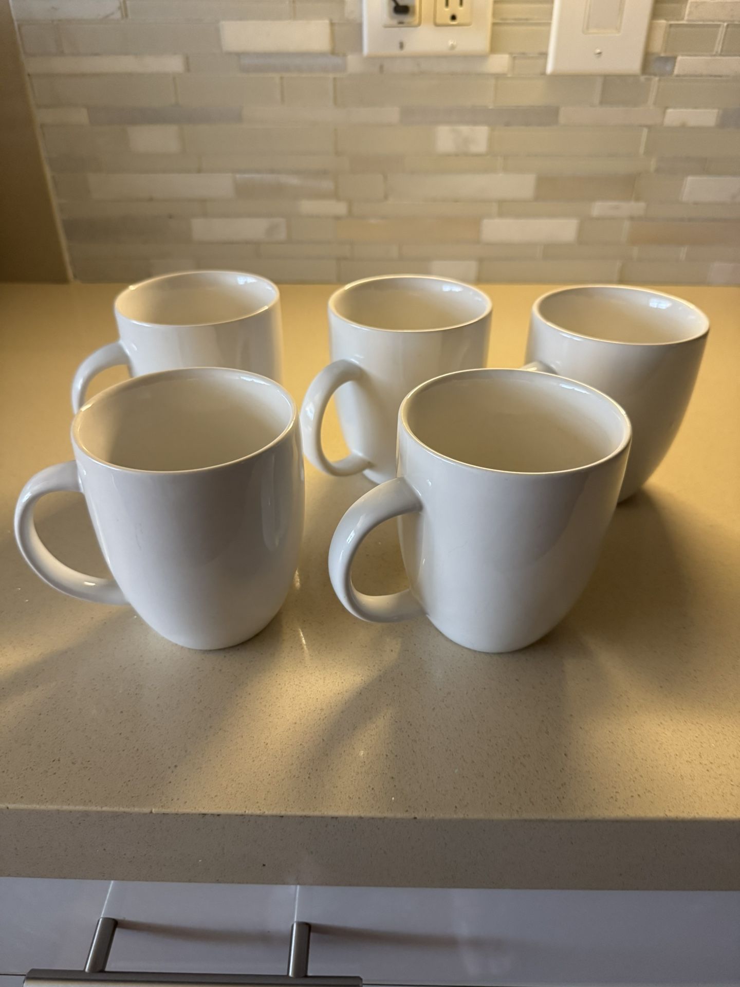 5 coffee cups-$10- West Kendall