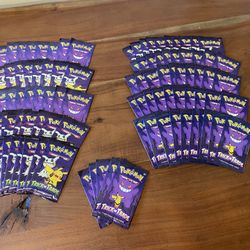 100 (3) Packs Of POKÉMON TRICK OR TRADE