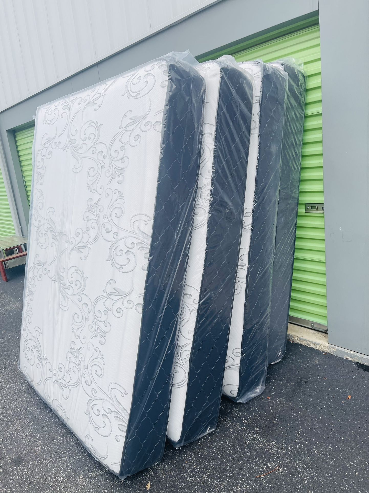 Queen Mattress And Box Brand New Delivery Available