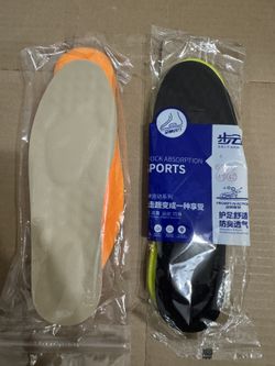 Shoe Insoles, 2 Pairs (fits US Men's 8)