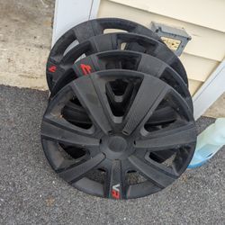 16" "Carbon" Wheel Covers