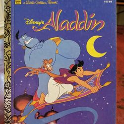 Little Golden Book #107-88 Disney’s Aladdin