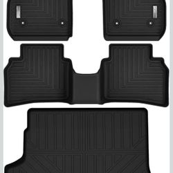 Floor Mats & Cargo Liner for 2021-2025 Buick Envision,1st 2nd Row with Trunk Mat