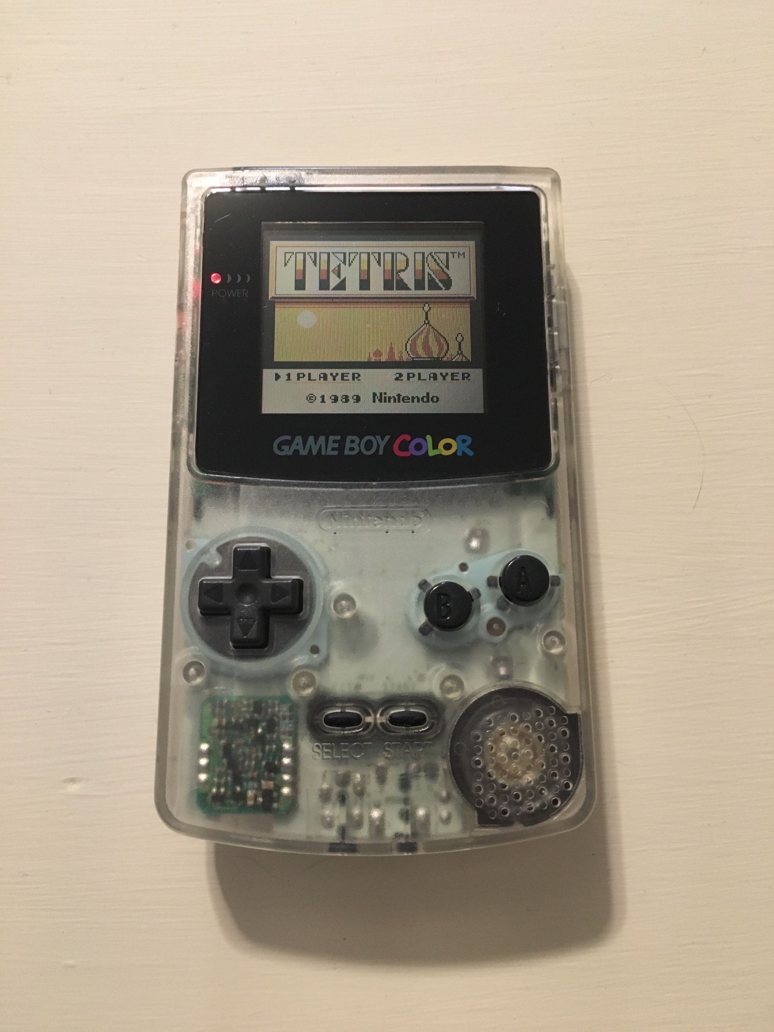 Gameboy Color Neotones Ice (clear)