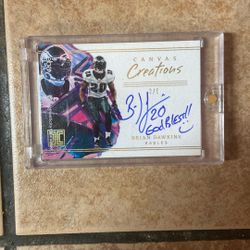 Brian Dawkins Auto Card