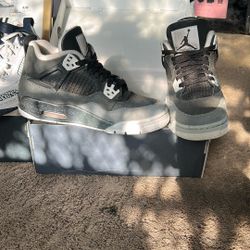 Throw a offer and ima think on that, White&Dark Blue: Jordan Retro Spizikes, Grey,Black&White:Air Jordan 4 Retro