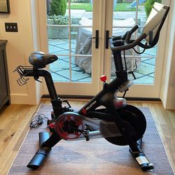 2021 Peloton Bike (Original Owner) + 2 Pairs of Shoes & Upgraded Seat