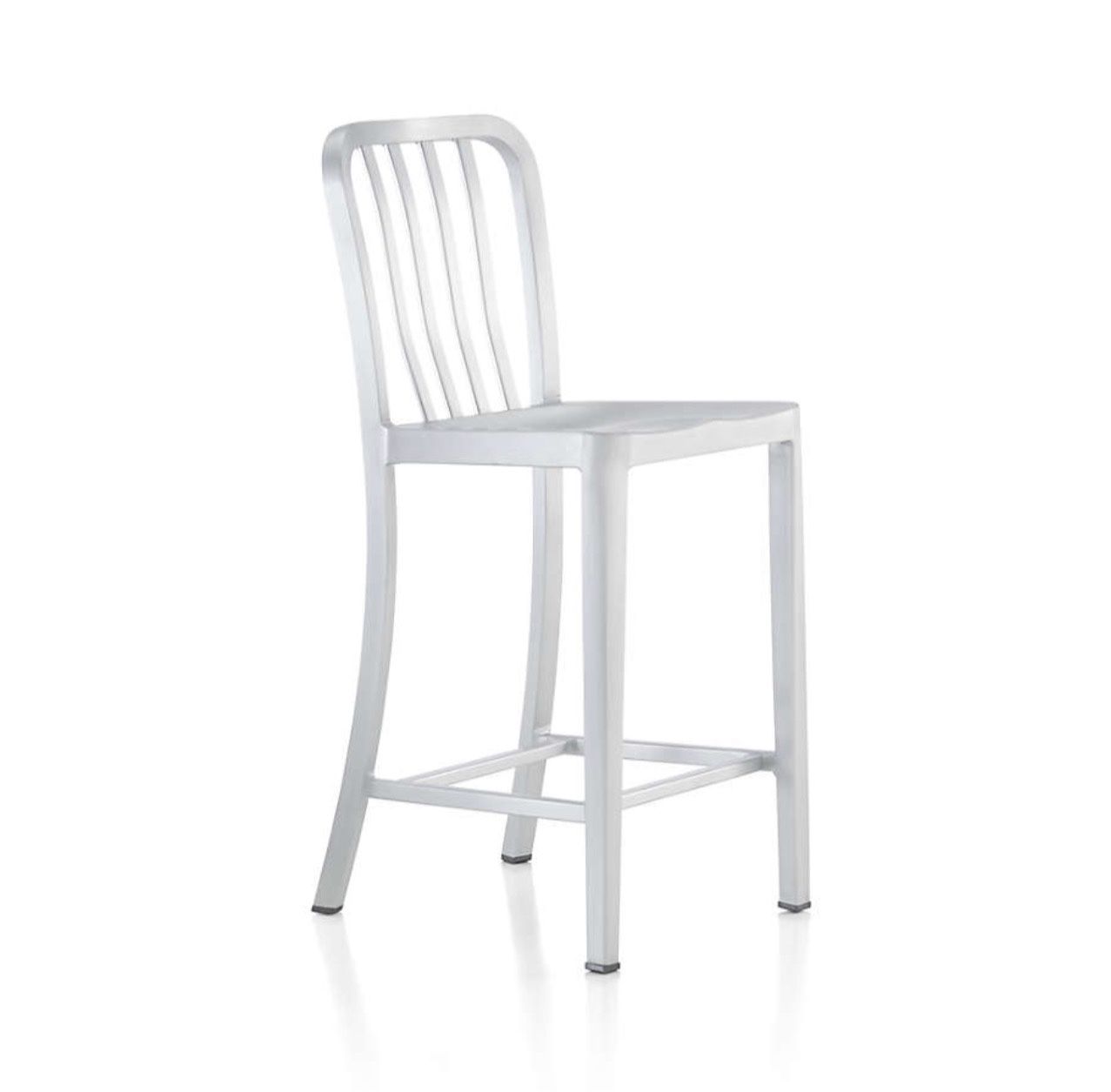 Crate and Barrel Delta Aluminum Counter Stools