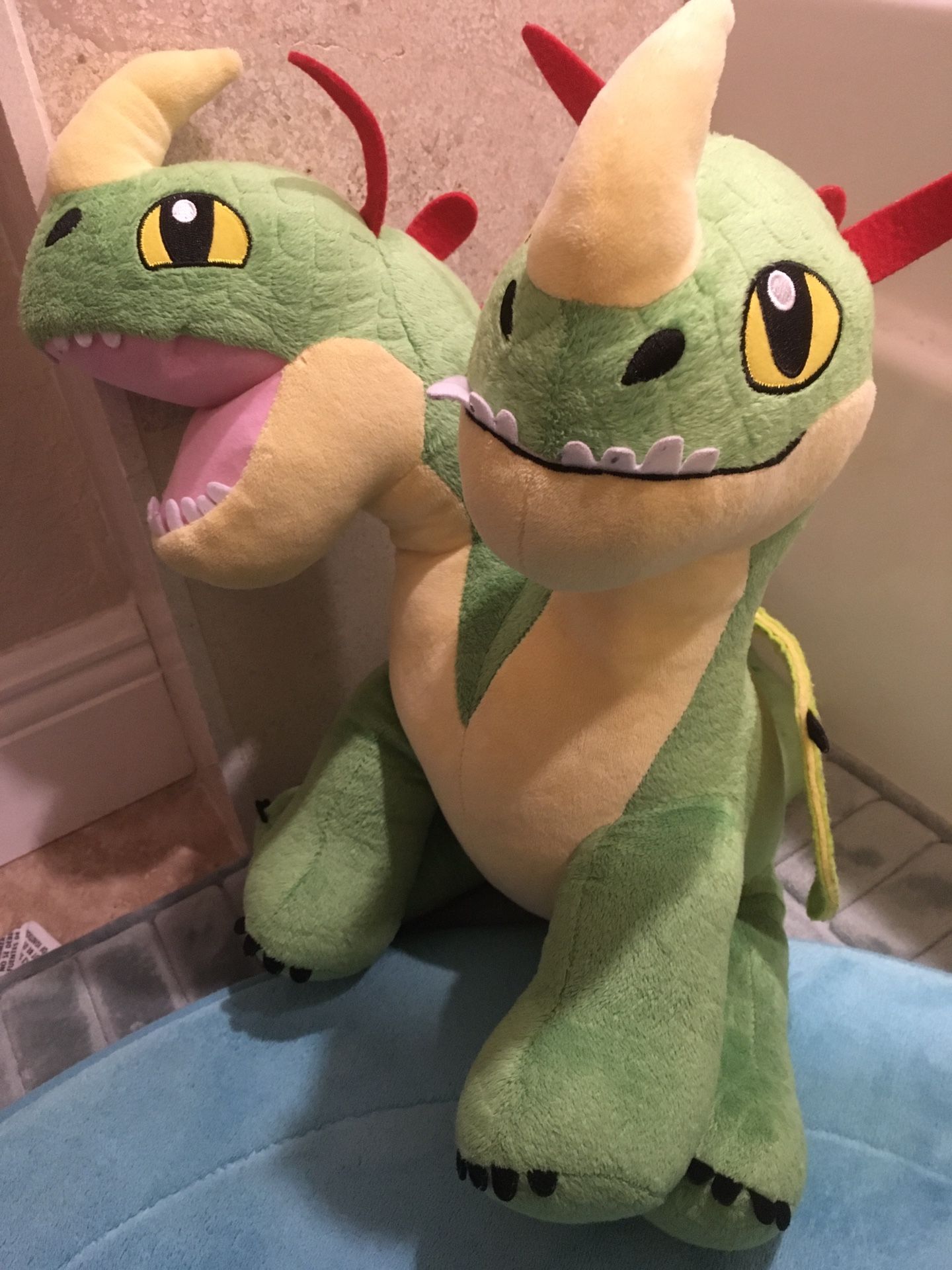 Build A Bear How To Train Your Dragon Barf & Belch Plush Toy