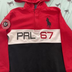 Polo Ralph Lauren PRL 67 Rugby Sweatshirt 1/4 Zip