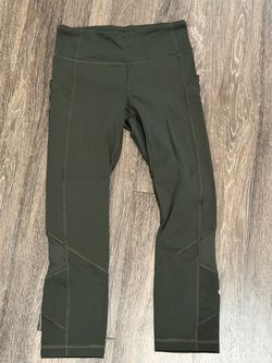Lululemon Olive Green Athletic Leggings