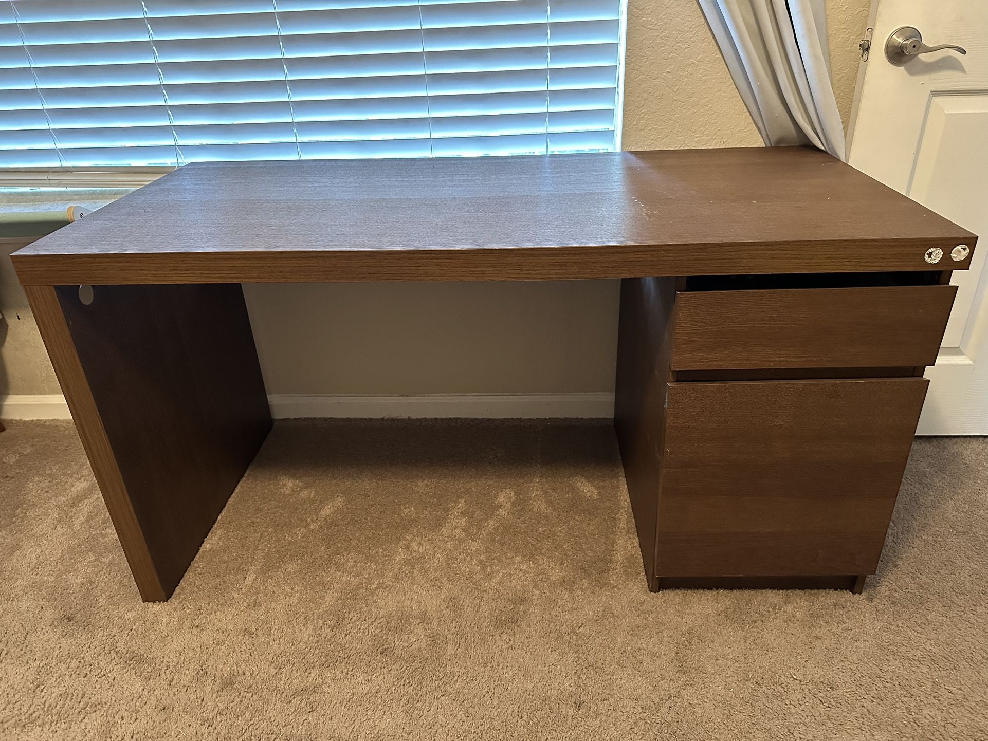 Table With Cabinet