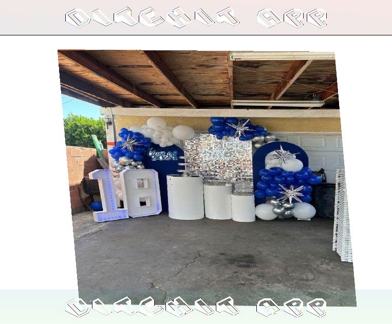 Charm Events with Creative Birthday Balloon Art occur smile
