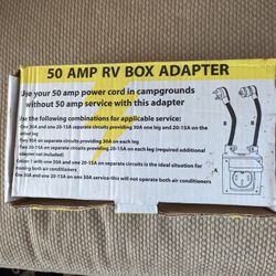 50 Amp RV Box Adapter