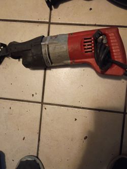 Milwaukee corded heavy duty sawzall