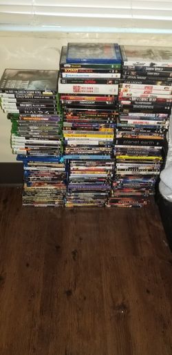 Xbox 1 games & DVD movies