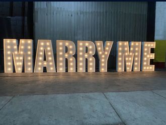 MARRY ME SIGN
