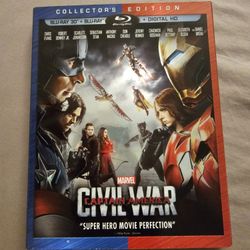 Captain America 1-3 Blurays 