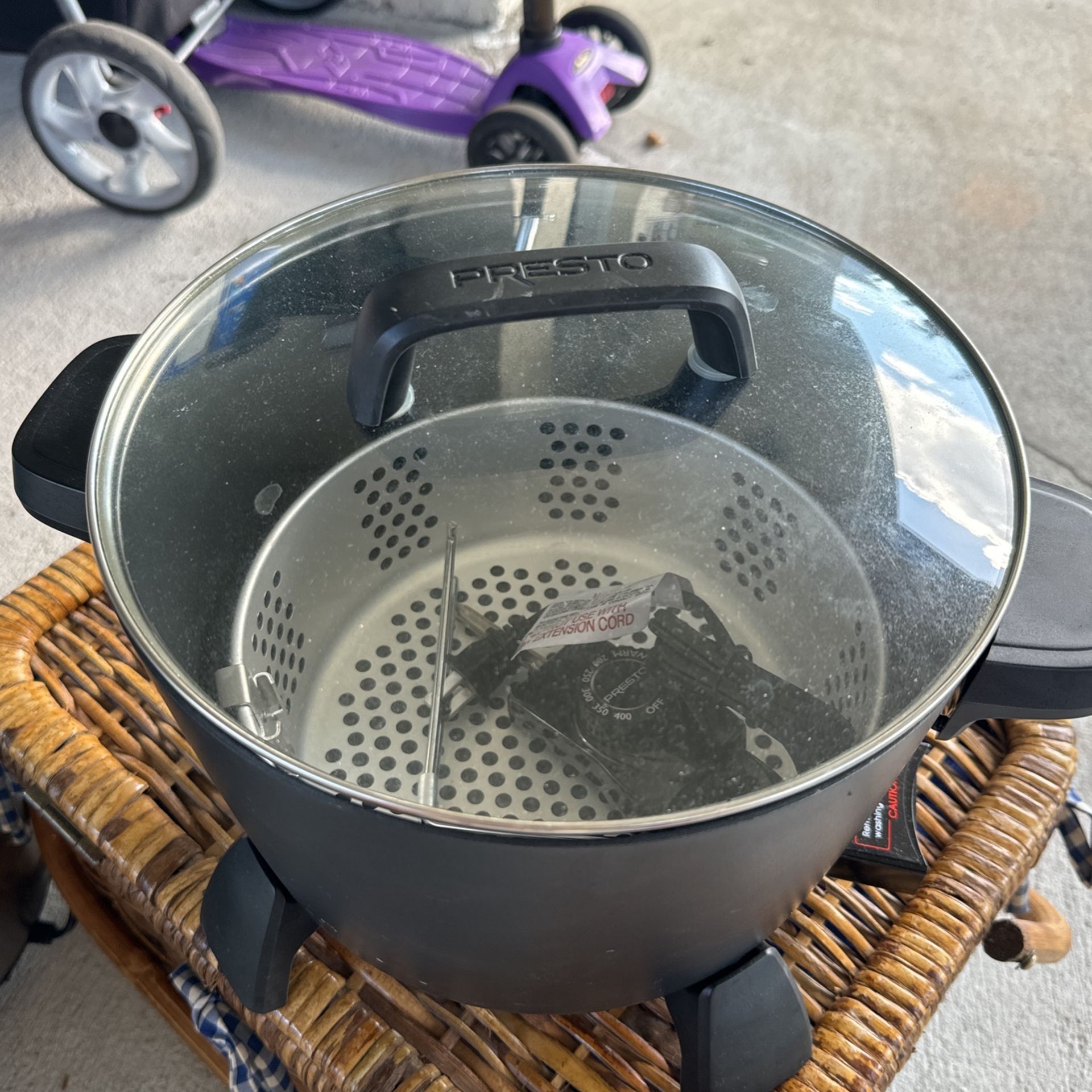 Presto® Big Kettle™ 2.75Qt Multi-Cooker/Steamer 06008