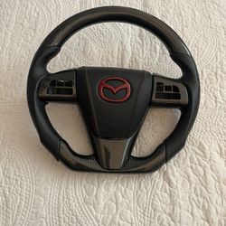 2010-2013 Mazda Speed 3 Carbon Steering Wheel 