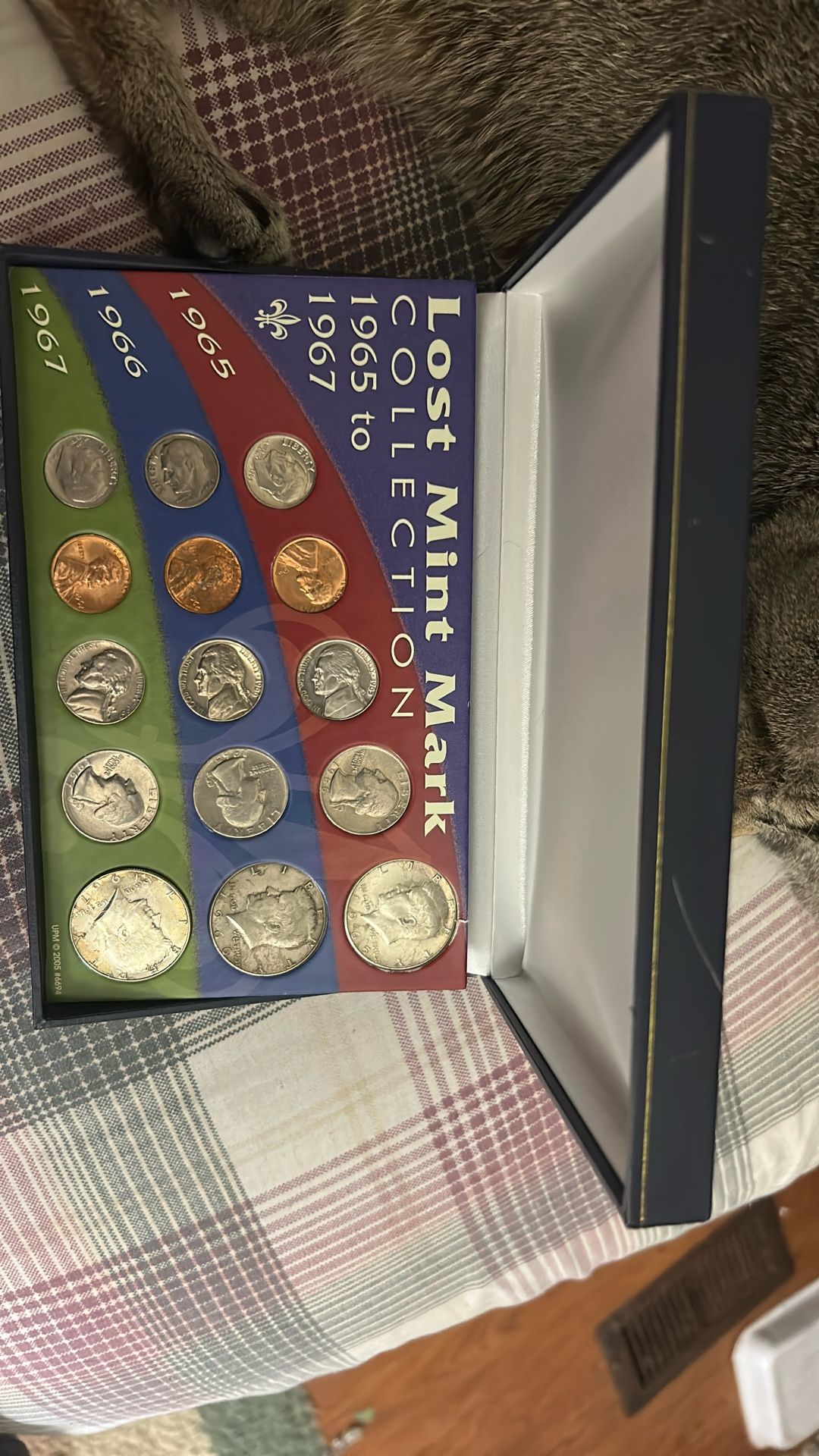 Lost Mint Mark collection 1965 through 1967