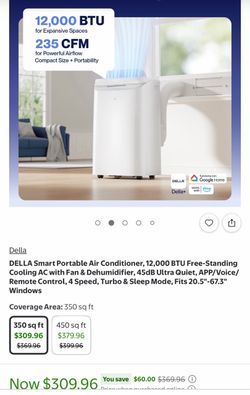 DELLA Portable AC + heat