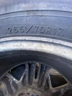 265/70/17 Tires 
