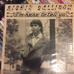 Richie Callison I’m here to tell you lp
