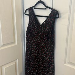 Rose Princess Polly Midi Dress