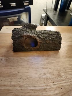 Fake Log Hide For Reptile/ Other Pets