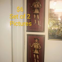  " 'Big Dan's Morgan Virginians"  - Set of 2 Long Wall Pictures