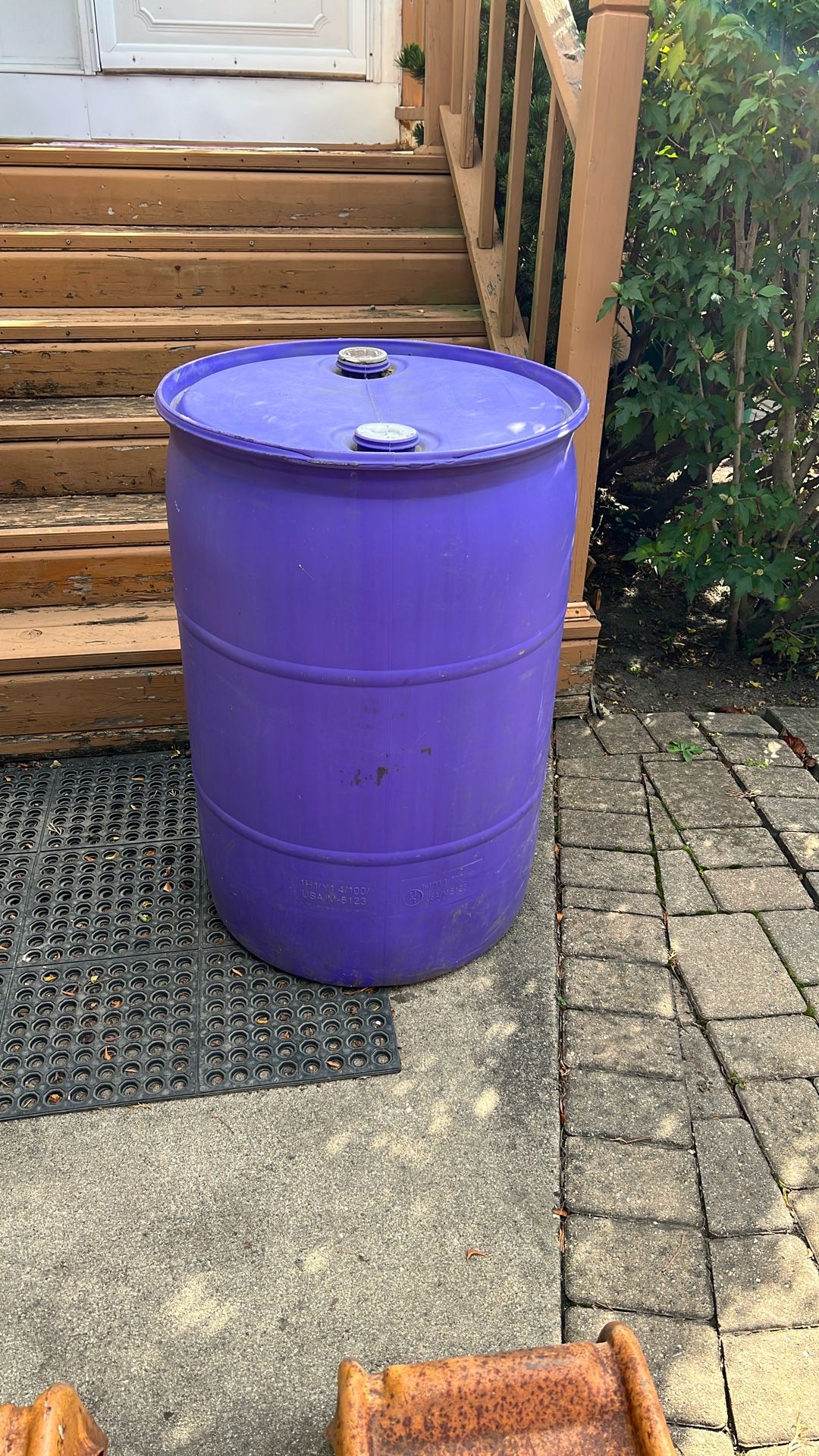 Blue Barrel