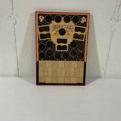 Vintage Punch Board Game