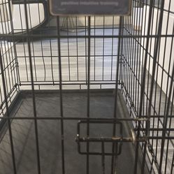Dog Crate Care Crate Collapsible – Medium Size – With Tray – Excellent Condition🐶🐕