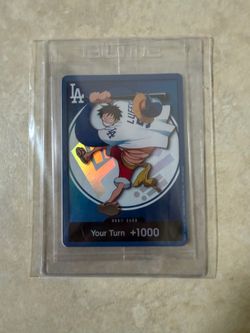 One Piece Luffy DON!! Card (LA Dodgers 2026 Promo) - One Piece Promotion Cards (OP-PR)