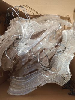 Hangers * crystal * plastic * wood