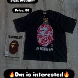 BAPE SHIRT (PINK)