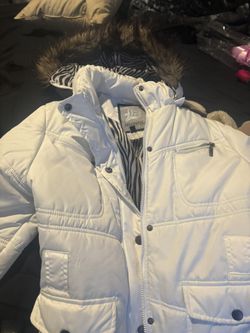 White Puffer Jacket
