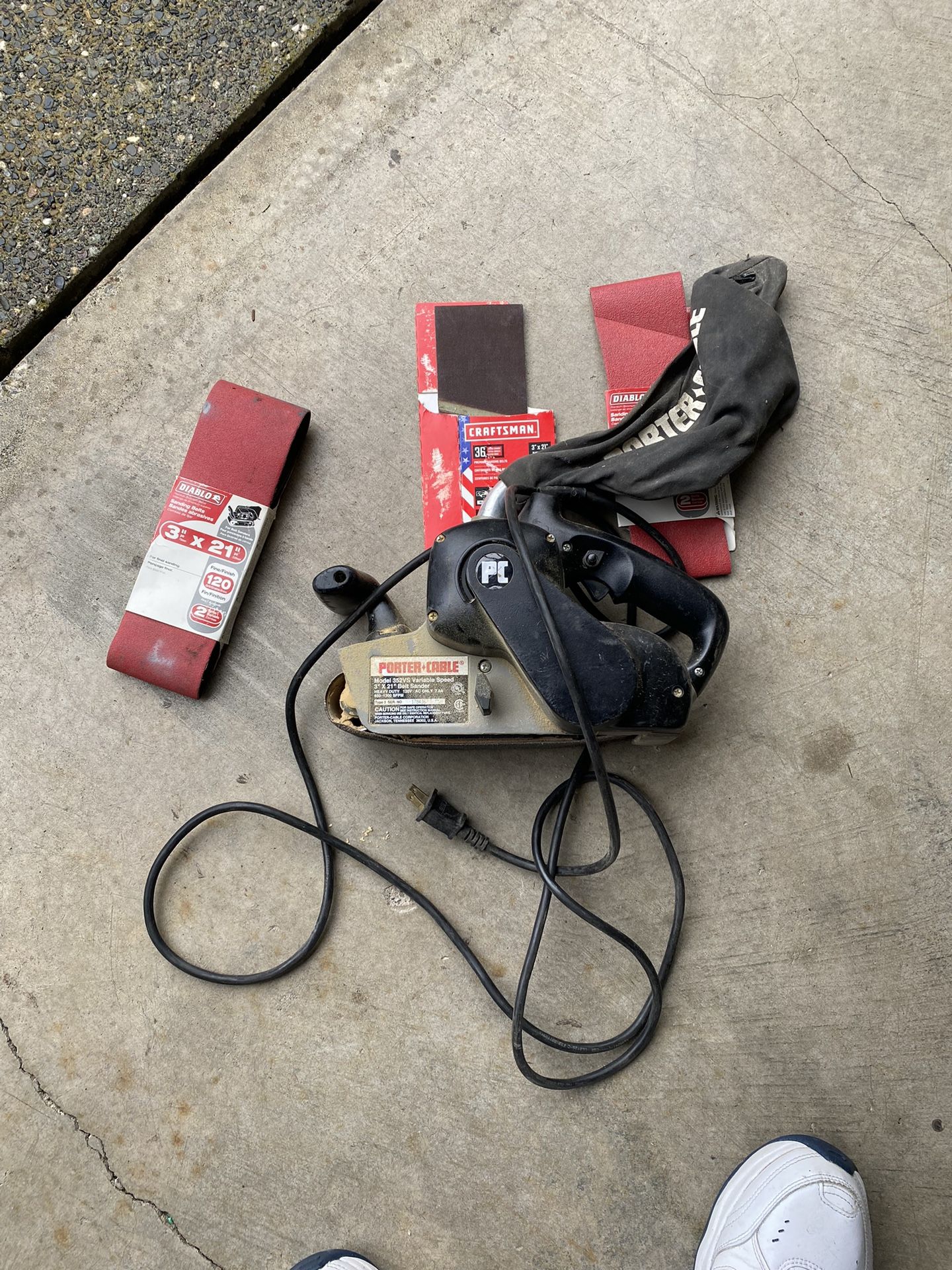 Porter Cable Belt Sander