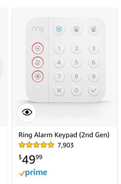 Ring Alarm 2nd Generation Keypad 